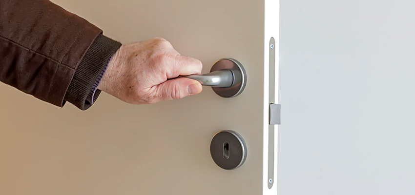 Restroom Locks Privacy Bolt Installation in Dinuba, California